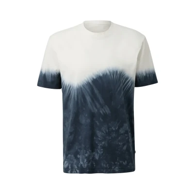 Afbeelding van Q/S designed by Heren t shirt Maat S Mannen 5884 BLUE katoen