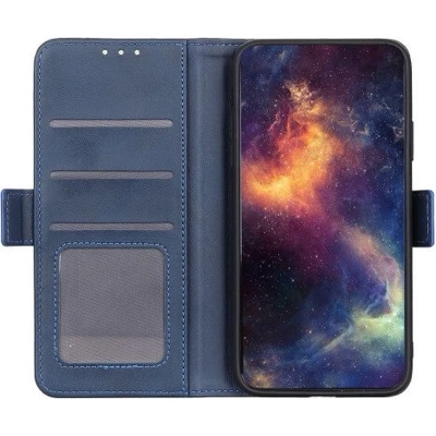 Afbeelding van Casecentive Magnetische Leren Wallet case Galaxy S20 blauw
