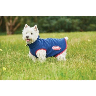 Image de Weatherbeeta Veste pour Chien Comfitec Fleece Zip Maroon/Gris 25cm