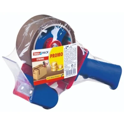 Afbeelding van Tesa 1 rol stille tape bruin 66 m x 50 mm