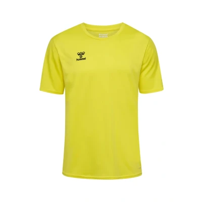 Afbeelding van Hummel Essential Sport Tshirt, Heren, Maat: Large, Blazing yellow