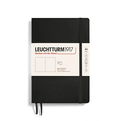 Afbeelding van Leuchtturm Medium Softcover Notebook Plain