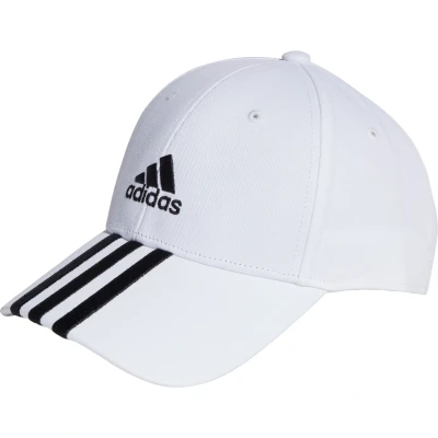 Afbeelding van adidas Sportswear 3 Stripes Twill Baseball Pet, Maat: XS/S, White black