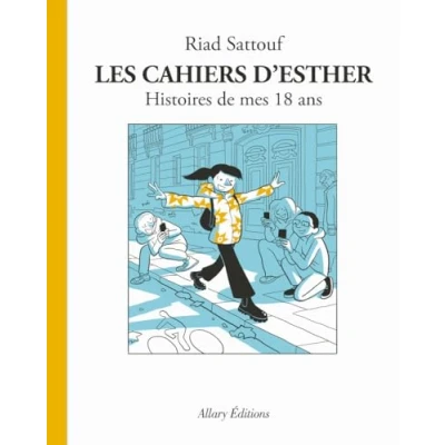 Afbeelding van LES CAHIERS D&#039;ESTHER,09:HISTOIRES DE MES 18 ANS
