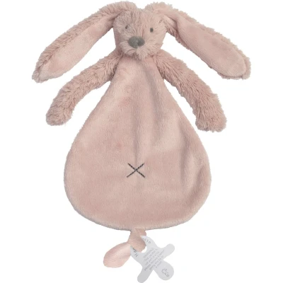 Afbeelding van Happy Horse Rabbit Richie Knuffeldoekje Oud Roze