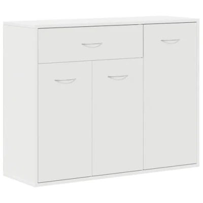 Image de vidaXL Buffet Blanc 88x30x70 cm Bois d&#039;ingénierie800675
