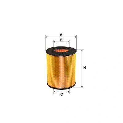 Afbeelding van MAGNETI MARELLI 153071762434 Oliefilter Filter insert MERCEDES BENZ: C Class Saloon, E T modell, CHRYSLER: Crossfire Coupe