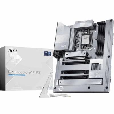 Image de MSI PRO Z890 S WIFI PZ carte mère ATX Socket LGA1851 Chipset USB C 3.2 Gen 2x2, 1, USB4 2.5 Gigabit LAN, Wi Fi 7, Bluetooth graphique embarquée (unité centrale requise) audio HD (8 canaux)