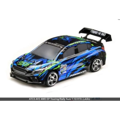 Afbeelding van Absima 1:10 RC auto Elektro Straatmodel, Rallywagen ATC3.4 V2 Brushed 4WD 2,4 GHz