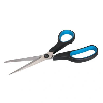 Afbeelding van Silverline Schaar 216 mm Comfortabel Blauw / Zwart