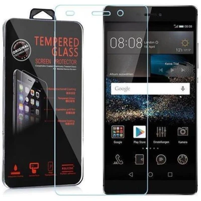 Afbeelding van Cadorabo Screenprotector geschikt voor Huawei P8 Pantser film Beschermende in KRISTALHELDER Geharde (Tempered) display beschermglas 9H hardheid met 3D Touch