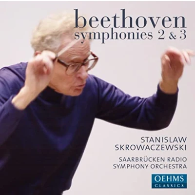Afbeelding van Saarbrücken Radio Symphony Orchestra Beethoven: Symphonies 2 &amp; 3 (2 CD)