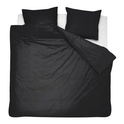 Afbeelding van Cinderella Weekend Dekbedovertrek Lits jumeaux Katoen 240x200/220 cm Zwart