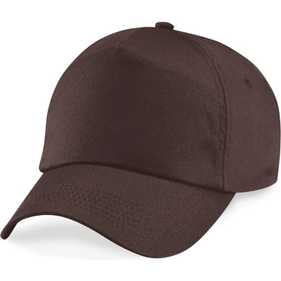 Afbeelding van Beechfield Original 5 panel cap B10 Chocolate