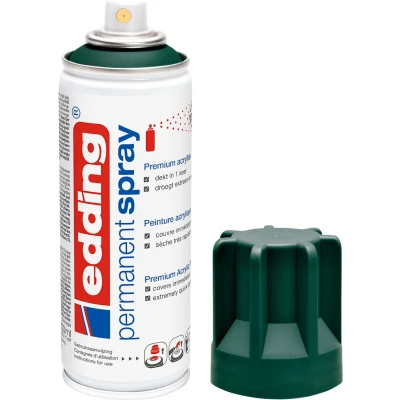 Afbeelding van Edding 5200 Permanent Spray Premium Acrylverf Mosgroen Mat Ral 6005