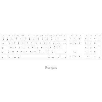 Afbeelding van Matias Bedraad toetsenbord / klavier AZERTY MacBook zilver FK318S FR