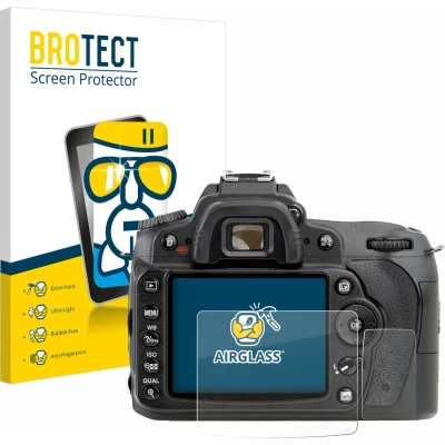 Afbeelding van BROTECT Screenprotector voor Nikon D90 Folie Beschermfolie Beschermglas transparant