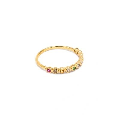 Afbeelding van Singularu Orbit Ring goldcoloured, Dames, Maat: 56, Gold coloured
