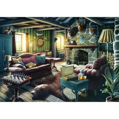 Image de puzzle 408 pièces Ravensburger Mystery Meurtre en cadeau