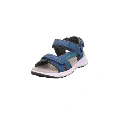 Afbeelding van Superfit Criss Cross sandalen voor jongens, blauw en groen 8030