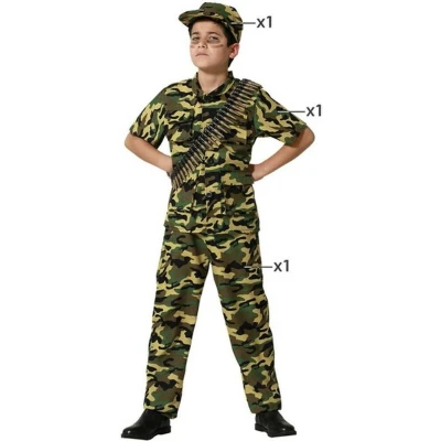 Afbeelding van Atosa 10952 kostuum camouflage maat 2