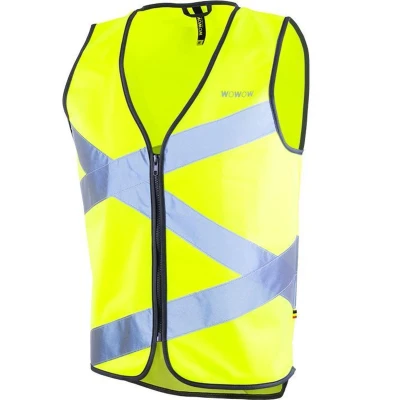 Afbeelding van Veiligheidsvest Wowow Gilet Crossroad maat M Fluogeel