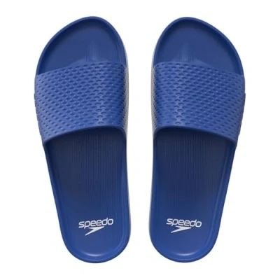 Afbeelding van Speedo Essential Slides Pool Sliders Quick Dry glijbaan voor heren, Navy Blauw