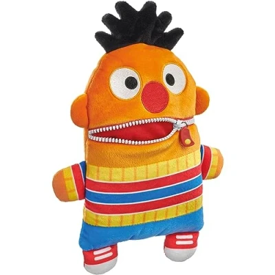 Afbeelding van Ernie, 30 cm: Pluche Sorgenfresser Sesamstraat