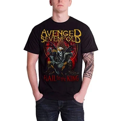 Afbeelding van Avenged Sevenfold New Day Rises Heren T shirt XXL Zwart