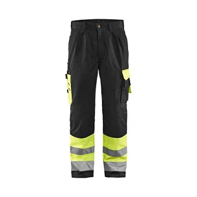 Afbeelding van Blaklader Werkbroek High Vis 1584 1860 Geel/Zwart C48