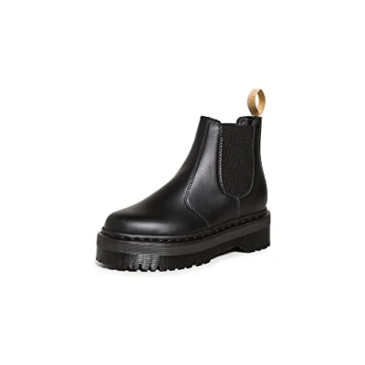 Afbeelding van Dr. Martens 2976 QUAD Unisex Enkellaarsjes met plateauzool, Maat: 42, Black Schoenen