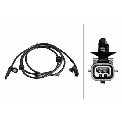 Afbeelding van HELLA 6PU 358 218 331 ABS Sensor Vooras Geluidsensor 2 1400
