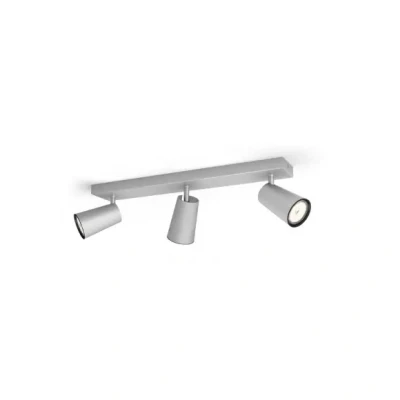Afbeelding van Philips Paisley Opbouwspot 3 Lichtpunten aluminium