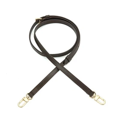 Afbeelding van Senral Vachetta Schoudertas voor Metis tas, toilettas 26, Alma, Bruin 2S, Breedte 1,2 cm, Goud, A 1.2, om op te klikken, 2S cm Clip on