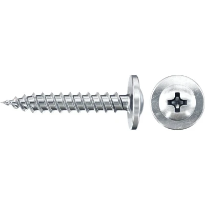 Afbeelding van Fischer 40456, Schroef, Gegalvaniseerd staal, Verzinkt plaatstaal, Metaal, Zink, Volledig draad, PH (Philips)