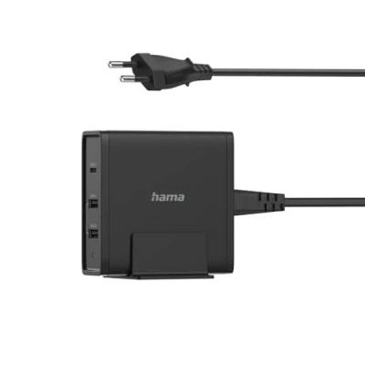 Afbeelding van Hama Universeel Usb C Oplaadstation 3 Poorten Power Delivery (Pd) 5 20V/65W