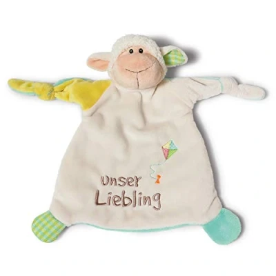 Afbeelding van Nici Knuffeldoekje Scheep 26 X 23,5 7 Cm Pluche Beige