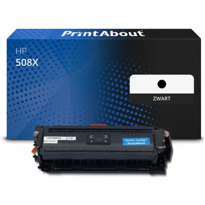 Afbeelding van Huismerk HP 508X (CF360X) Toner Zwart Hoge capaciteit
