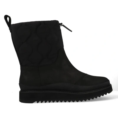 Afbeelding van TOMS Makenna Snowboots, Dames, Maat: 41, Black Leer