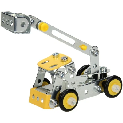 Afbeelding van Metalen Bouwpakket Constructie Ladderwagen