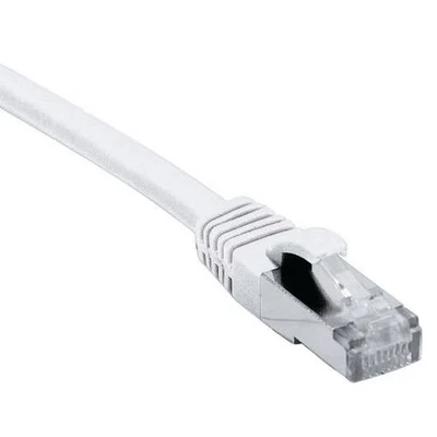 Afbeelding van Exertis Connect Patchkabel S/FTP (PiIMF), Cat 6A (EIA/TIA), wit, 1,5 m met extra slanke knikbeveiliging. (S/FTP, CAT6a, 1.50 m), Netwerkkabel