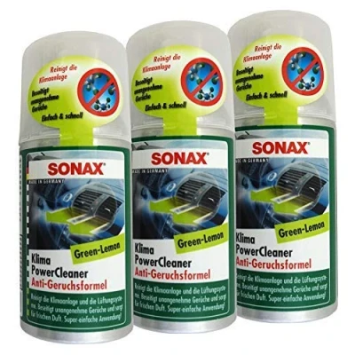 Afbeelding van Preisjubel Sonax KlimaPowerCleaner Green Lemmon Airconditioningreiniger, 100 ml, limoengroen, 3 stuks