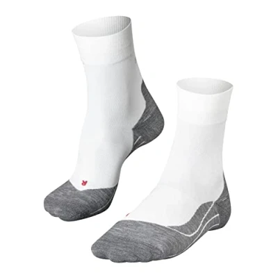 Image de FALKE RU4 Endurance M SO coton anti ampoule 1 paire, Chaussettes de course Homme, Blanc (White Mix 2020), 42 43