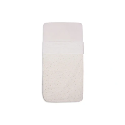 Afbeelding van Jollein Laken Wieg 75x100cm Slub Ivory
