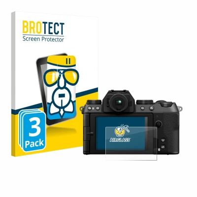 Afbeelding van BROTECT Screenprotector voor Fujifilm X S20 Folie Beschermfolie Beschermglas transparant (3 Stuks)