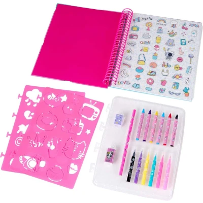 Afbeelding van Cutie Crew Sjabloon Activiteiten Kleurboek