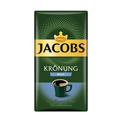 Afbeelding van Jacobs Krooning romig, gemalen geroosterde koffie, filterkoffie, 500 g