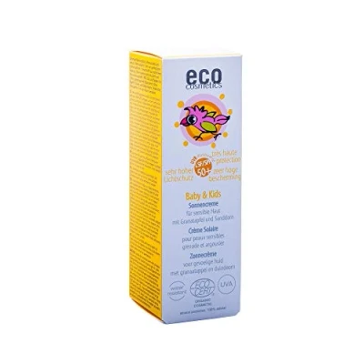 Afbeelding van Eco Cosmetics Baby zonnebrand SPF 50 Granaatappel