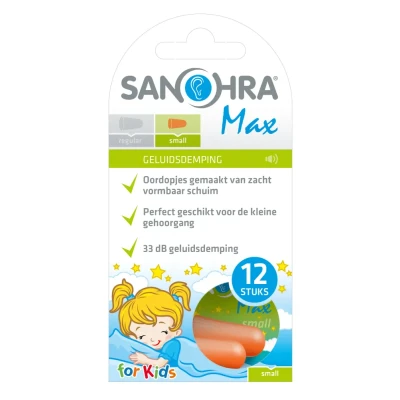 Afbeelding van Sanohra Max foam oordoppen small