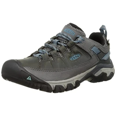 Afbeelding van Keen Targhee III WP Outdoorschoenen, Dames, Maat: 39, Magnet/atlantic blue Leer en textiel